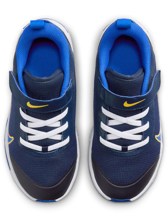 Omni Kids Sports Shoes Running with Hoop & Loop Closure Midnight Navy