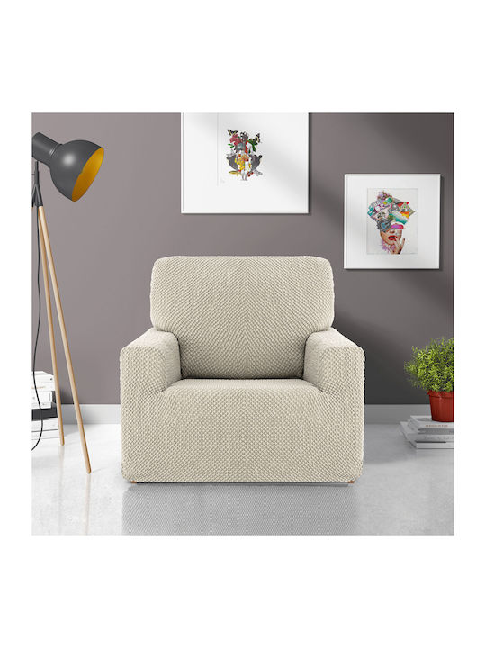 Eysa Thor Elastic Cover for Armchair White 70x110cm 1pcs D1606375