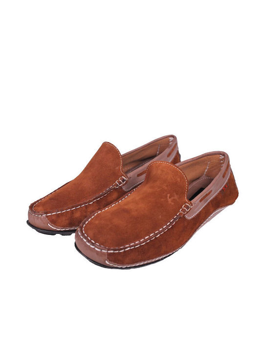 steve kommon men's moccasins el0007 CAFE