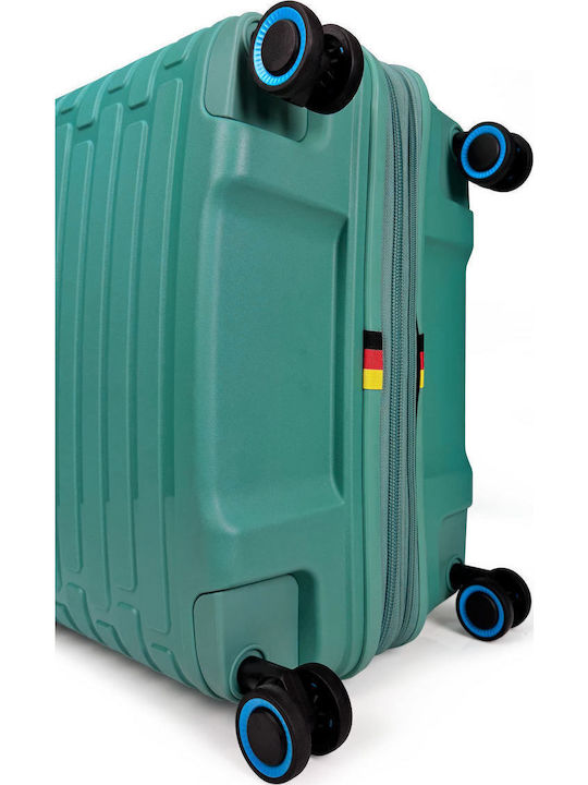 Bg Berlin Expandable Μεγάλη Βαλίτσα Ταξιδίου Σκληρή Soda Green με 4 Ρόδες Ύψους 76εκ.