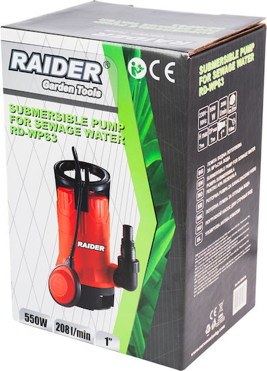 Raider Single-phase Pump Waste Water / Sewage 0.73hp 070170