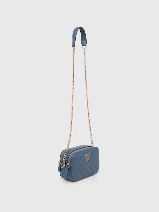 Guess Camera Damen Tasche Crossbody Blau