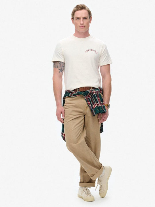 Rush Αθλητικό T-shirt Off White, Cream