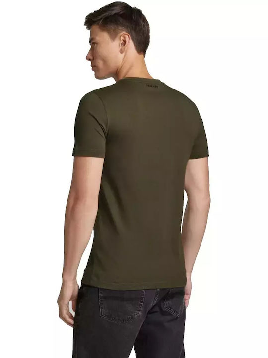 Antony Morato T-shirt Bărbătesc cu Mânecă Scurtă Verde