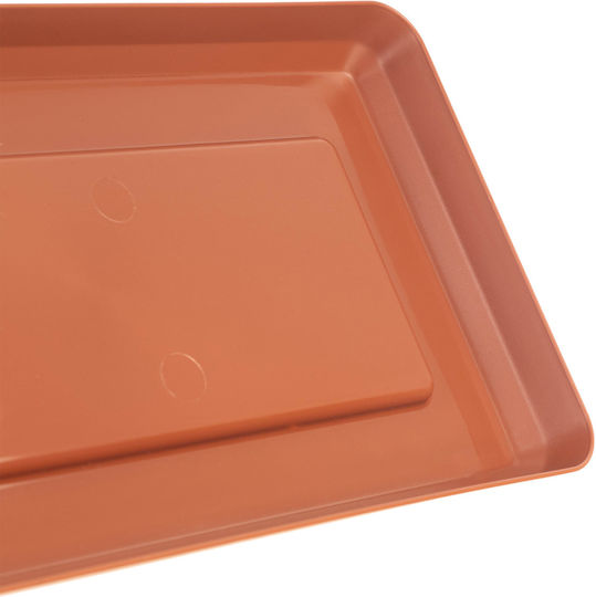 Kadax Teller Topf Kunststoff Orange 33876