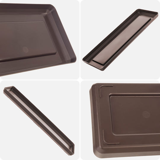 Kadax Farfurie Pot Plastic Maro 33883