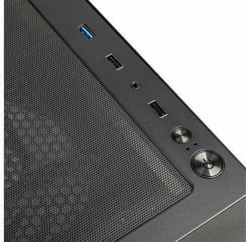 Kolink Observatory HF Mesh Gaming Midi Tower Κουτί Υπολογιστή με Πλαϊνό Παράθυρο και ARGB Φωτισμό Μαύρο