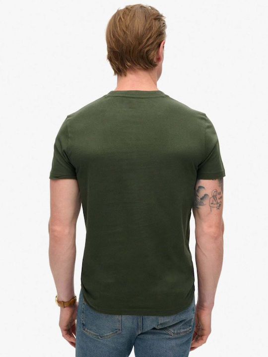 Superdry D1 Ovin Men's Short Sleeve T-shirt Green