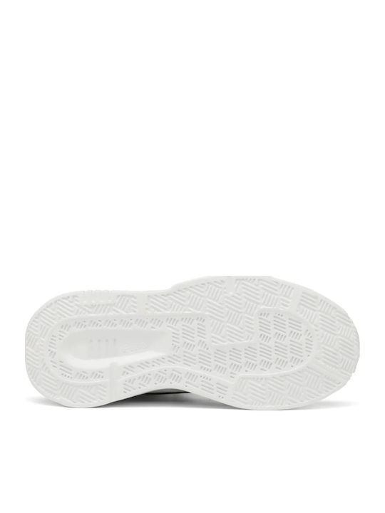 Kinder Sneakers Hoch mit Klettverschluss Weiß