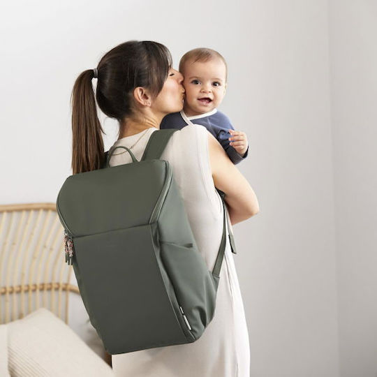 Casual Green Label Slender Up Reflective Anthracite Backpack