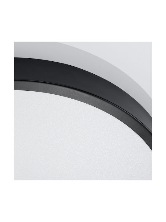 Sollux Deckenleuchte Schwarz mit Integrierter LED