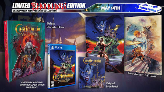 Castlevania Anniversary Collection Bloodlines Edition PS4 Game