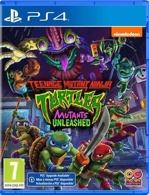 Teenage Mutant Ninja Turtles: Mutants Unleashed PS4 Spiel - Vorbestellung