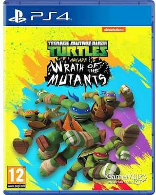 Teenage Mutant Ninja Turtles: Wrath of the Mutants PS4 Game