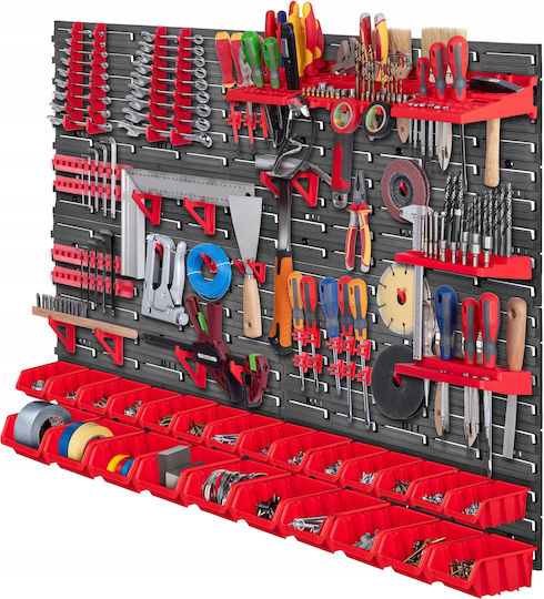 Kadax Tool Board 116x78cm Shelf 67 Pcs