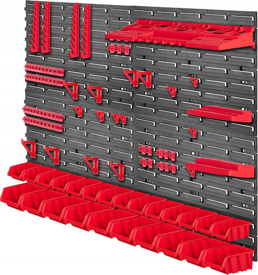 Kadax Tool Board 116x78cm Shelf 67 Pcs