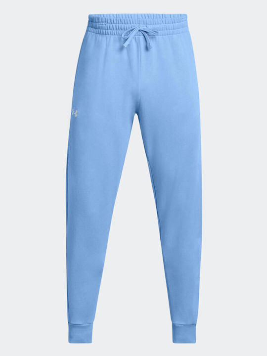 Ua Rival Sweatpants with Elastic Blue