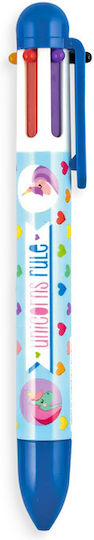 Pix Multicolor 6 Colors Retractable Mechanism Unicorns