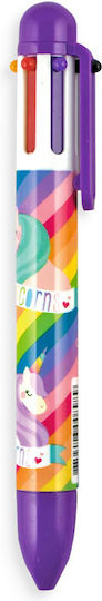 Pix Multicolor 6 Colors Retractable Mechanism Unicorns