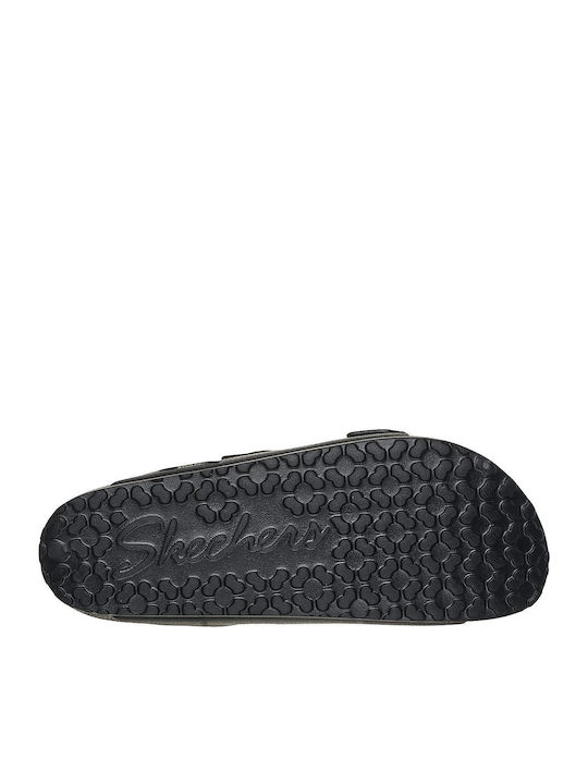 Arch Fit Women's Flat Sandals in Black Color