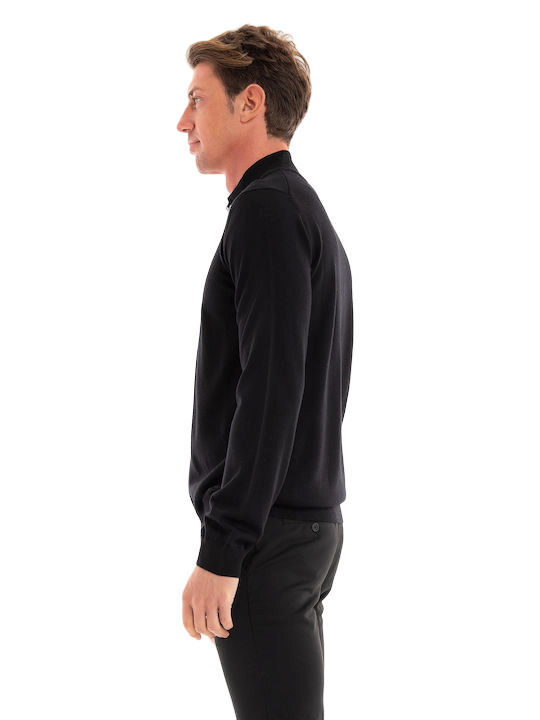 San Jorge Men's Cardigan Dark Grey