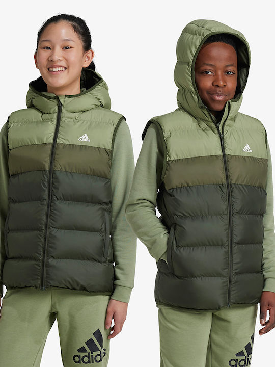 adidas Geacă Sport Pentru Copii Verde