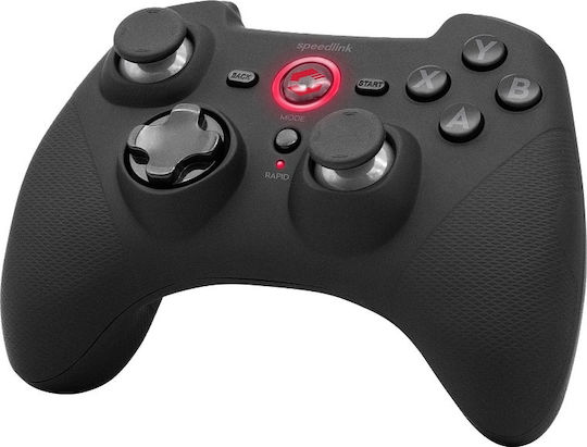 SpeedLink Rait Ασύρματο Gamepad για Switch Μαύρο