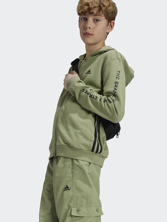 adidas Cardigan pentru copii Performance Verde