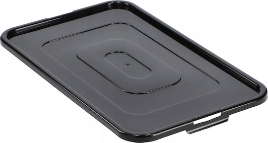 Kadax Kunststoff Aufbewahrungsbox mit Deckel Schwarz 11Es 1Stück