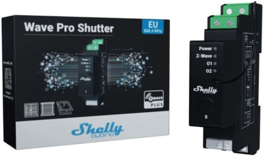 Shelly Wave Pro 2 Shutter Smart Intermediate Switch with Z-Wave Connection