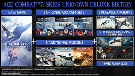 Ace Combat 7 : Skies Unknown Deluxe Edition Switch Game