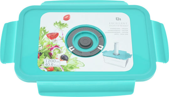 Excellent Houseware Δοχείο Φαγητού Πλαστικό Διάφανο 1.2lt