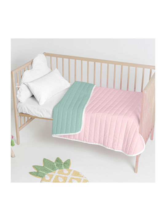 HappyFriday Duvet Crib Cotton Mint 100x130cm