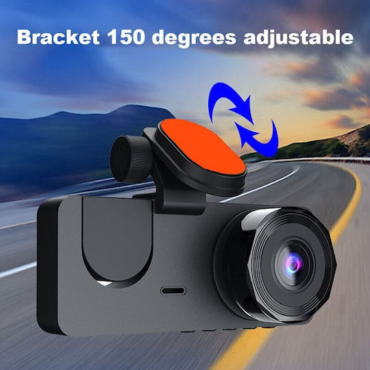 Set Camera DVR Auto 1080P cu Ecran 2" pentru Parbriz & Camera de Marsarier