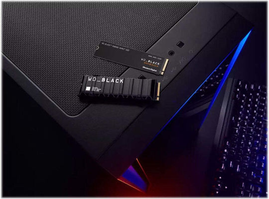 Western Digital Black SN850X With Heatsink SSD 2TB Type M.2 With PCI Express 4.0 Connection and Heatsink PS5 Compatible WDS200T2XHE