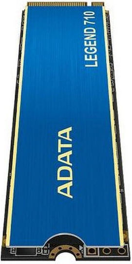 Adata Legend 710 SSD 1TB M.2 mit PCI Express 3.0 Kommunikationsprotokoll und Kühlkörper ALEG-710-1TCS