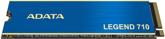 Adata Legend 710 SSD 1TB M.2 mit PCI Express 3.0 Kommunikationsprotokoll und Kühlkörper ALEG-710-1TCS