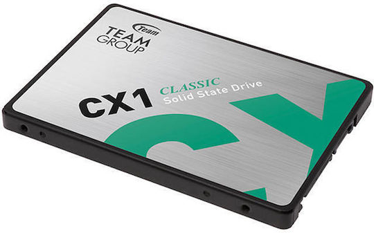 TeamGroup CX1 SSD 480GB 2.5 Inch SATA III Connection