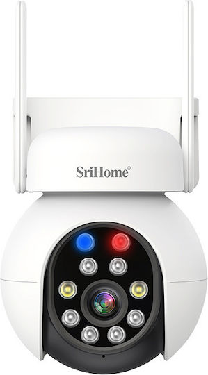 Sricam SH052B IP Κάμερα Παρακολούθησης Wi-Fi Full HD+ 5MP Αδιάβροχη με Μικρόφωνο και Φακό 4mm