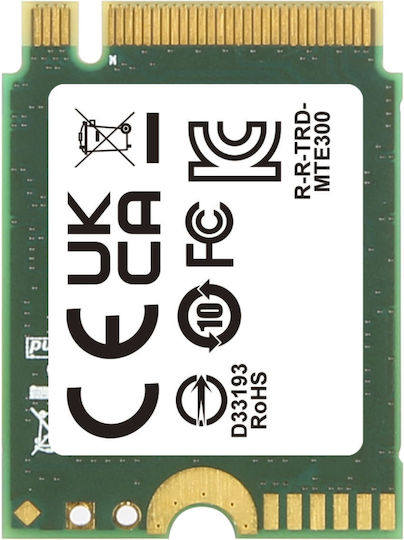 Transcend SSD 512GB M.2 Type With PCI Express 3.0 Connection TS512GMTE300S