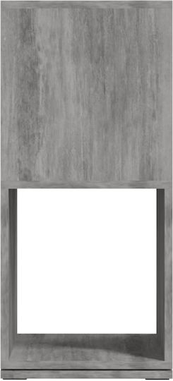 Библиотека Сив Цимент 34.5x34.5x75.5см
