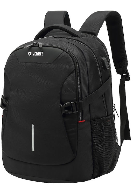 Yenkee Τσάντα Πλάτης για Laptop 15.6" σε Μαύρο χρώμα YBB 1504