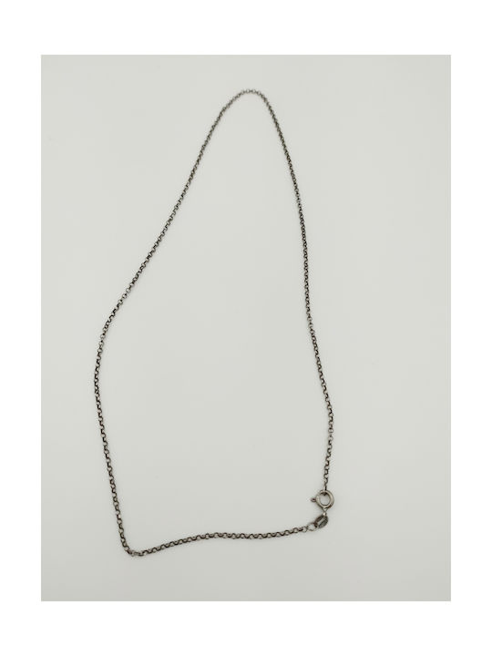 Silver Chain Neck Length 50cm