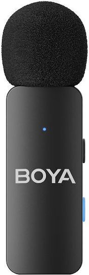 Boya BY-V4U Ασύρματο Μικρόφωνο Πέτου, Clip On Δημοσιογραφικό
