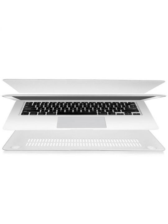 Калъф Macbook Pro 14" 2021 2022 2023 Techsuit Ultrashell Matte Clear