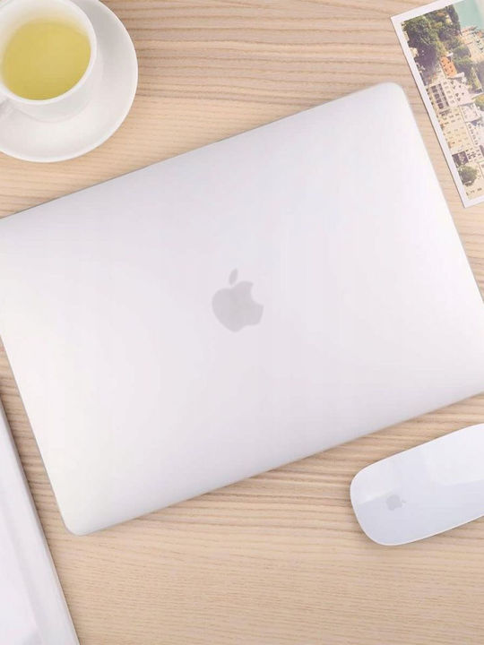 Sleeve Macbook Air 15" 2023 2024 Techsuit Ultrashell Matte Clear