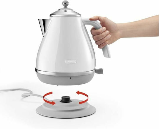 De'Longhi Kettle 1.7lt 2000W White