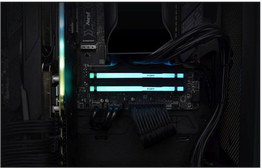 Kingston Fury Beast RGB 16GB DDR5 RAM with 6000 Speed for Desktop
