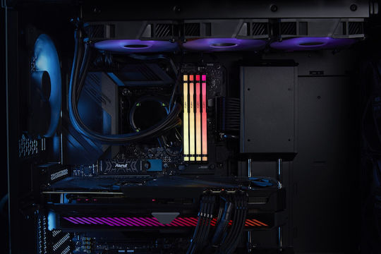 Kingston Fury Beast RGB DDR5 128GB RAM with 4x32GB Modules and Speed 5200 for Desktop