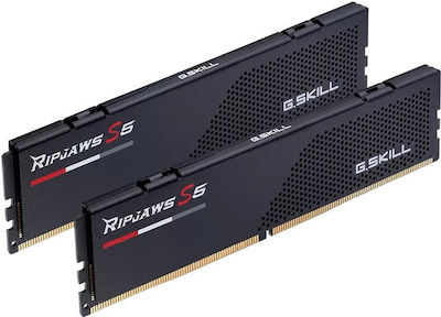 G.Skill Ripjaws S5 32ГБ DDR5 RAM с 2 модула (2x16GB) и Скорост 6400 за Настолен компютър